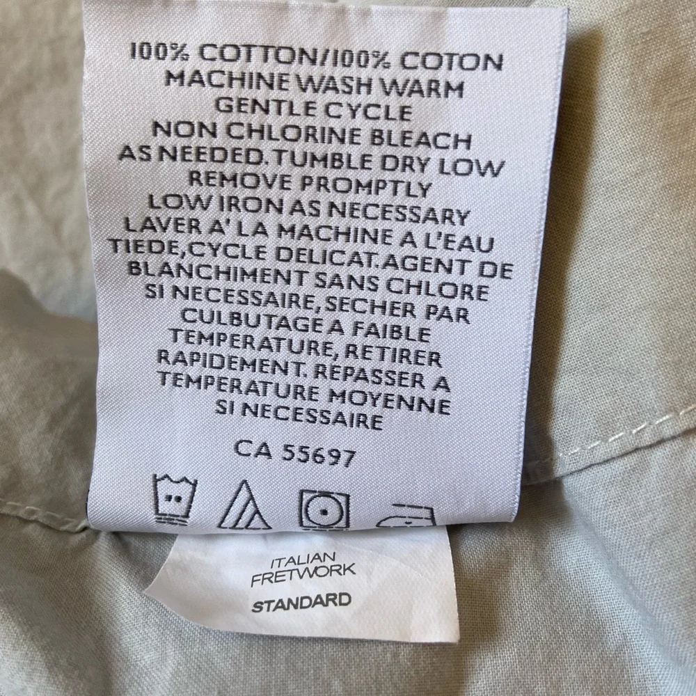 (1) Restoration Hardware pillow sham